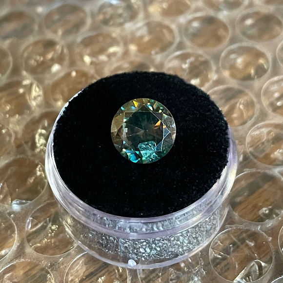 3.60CTW Genuine Natural Greenish-Blue Diamond SI3/Fancy • RETAIL $14,527USD - Picture 3 of 9